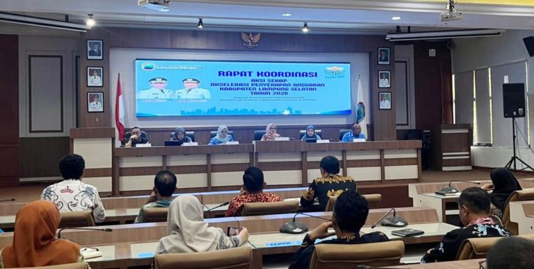 Pemkab Lampung Selatan Dorong Percepatan Serapan Anggaran 2026, Perangkat Daerah Wajib Disiplin Lapor di SI ABANG