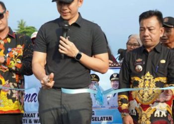 Bupati Egi Resmikan Jalan Lubuk Dalam–Way Urang, Perlancar Wisata Batu Rame dan Peningkatan Ekonomi Warga