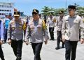 Bupati Egi Dampingi Wakapolri Dedi Prasetyo Tinjau Arus Mudik Bakauheni, Pastikan Pemudik Aman dan Nyaman