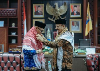 Terima Dubes Palestina, Gubernur Mirza: Solidaritas Lampung Lahir dari Ketulusan