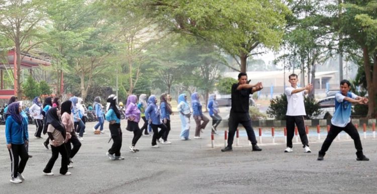 Pemkab Lampung Selatan Perkuat Soliditas ASN Lewat Senam Bersama