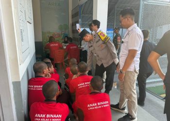 LPKA Maros Gelar Sidak Gabungan, Gandeng Polres, TNI, dan Balai Rehabilitasi BNN Baddoka Makassar